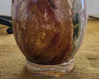 RARE RARE RARE HUGE 140+lb 16-18" tall stone, granite, polished egg, retails in range of $1800-$3K for this size, IF you can find one