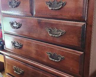 Beautiful Quality Made Highboy Dresser with dovedail drawers