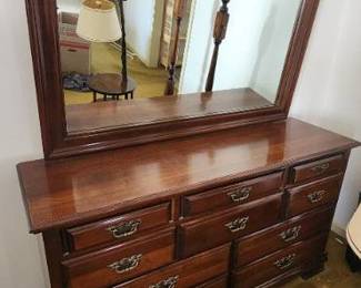 Matching dresser with mirror, quality made