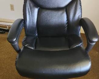 Black comfortable great shape office chair!