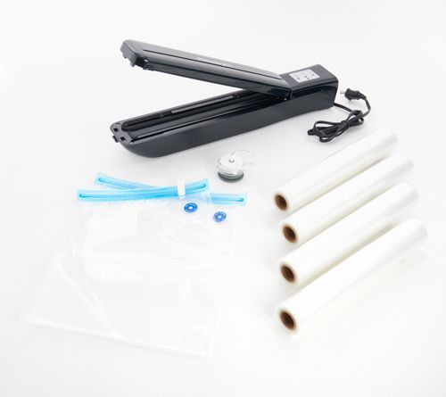 PowerXL Duo NutriSealer 6-in-1 Food Sealer with Bags, Gray