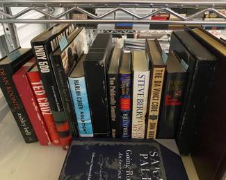 Section of Autographed Books