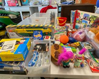 Games, cards, Jen go and 2 trolls 