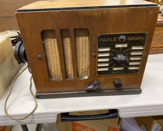 A one of a kind Antique radio or intercom system 