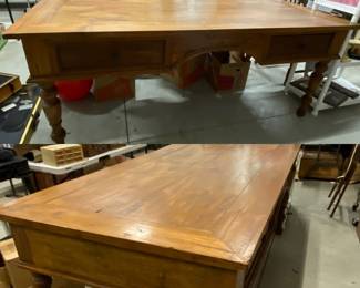 A Beautiful Over-Sized Lincoln desk