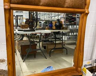 Beautiful headboard or just use as a mirror 