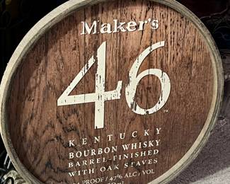 Distillery Image Engraved Barrel Head
