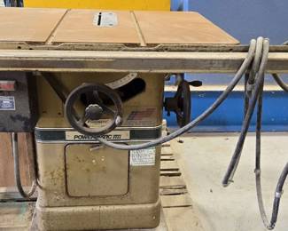 Powermatic 3 Phase 440 1in Table Saw