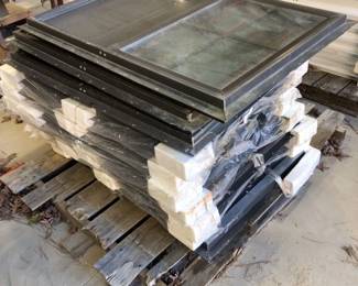 Pallet of 10 Brown Midco Thermal Pane Windows