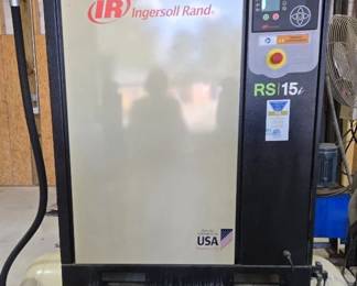 Ingersoll Rand RS 15i Corkscrew Air Compressor with Extra Filters