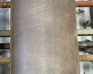 Fork Lift Coil Jig Red and Yellow Stripes