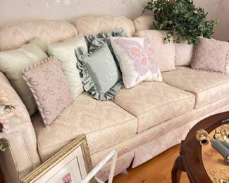 Vintage off white sofa