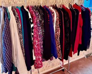 Huge bedroom filled with clothes, shoes, handbags, many are brand new with tags! Some brands include Vera Bradley, Coach, Kate Spade and more!
