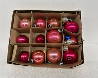 Vintage Xmas bulbs