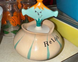 Holt Howard Pixieware Relish jar Sold