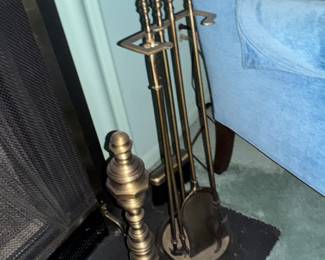 Fireplace irons for sale