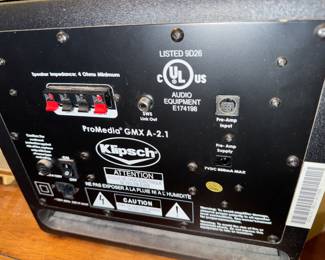 Klipsch speaker