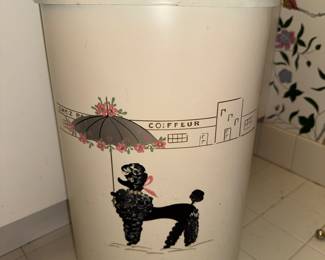 Fancy Foo Foo Poodle Hamper