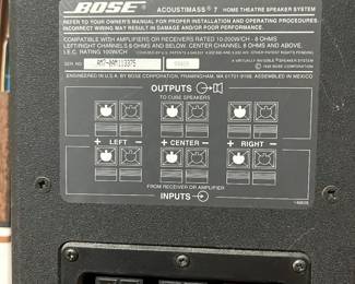 Bose speaker
