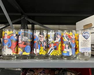 Vintage Superman glasses