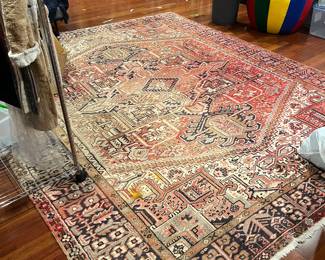 1940s-1950s Heriz Area Rug