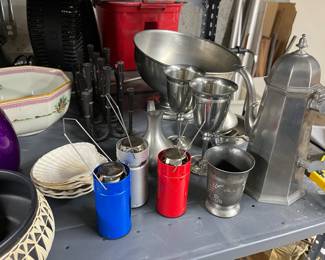 Misc pewter