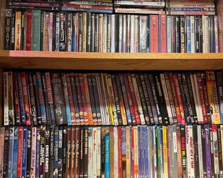 Huge selection of DVDs