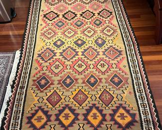 Turkish flat weave rug