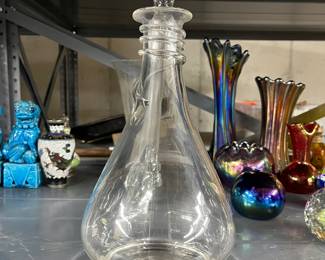 Vintage decanter