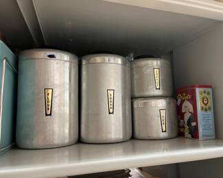 Vintage canisters