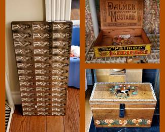 Large old Candy Mold and advertising box