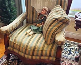 Fine Sherrill Furniture co Feather down large Armchair