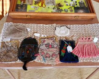Antique beaded purses