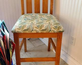 Fine Wood Chair Bar Stool, there are four of these. Each sold separately