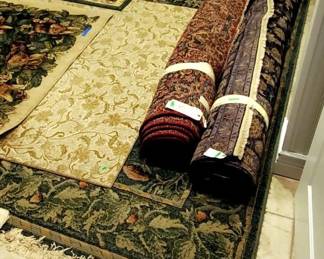 Fine Oriental Rugs (Large) and other throw rugs