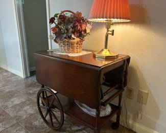 Antique tea cart in excellent condition