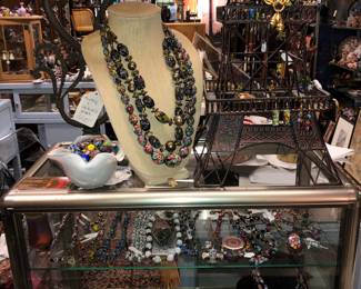 A nice selection of Italian Murano/ Millefiori jewelry.