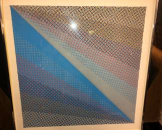 John Pearson silkscreen “#O Mondrian Series” ca. 1975