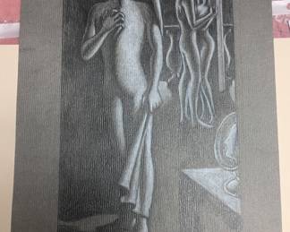 Mark Kostabi drawing