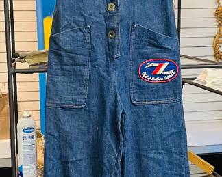 A fabulous 1970s denim jumpsuit.