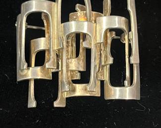 Sterling Danish modern Rey Urban pin.
