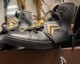 Louis Vuitton Karakoram pattern Punchy sneakers size 38 original box receipt and paperwork worn once.