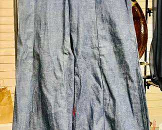 Denim bell bottoms 1970s !