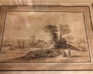Guercino ca. 1764 engraving