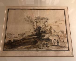 Guercino ca. 1765 engraving