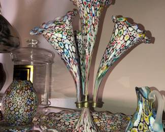 4 horn epergne