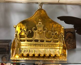 Large 19th c. Dutch Hanukkah lamp