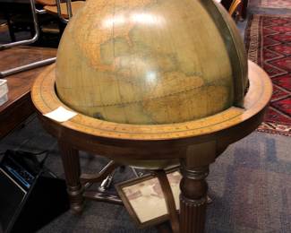 30” terrestrial globe ca. 1960 repro.