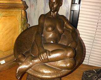 John Clague bronze