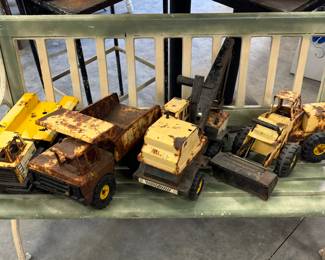 Vintage Tonka trucks